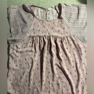 Gap Floral Pink Boho Top